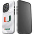 University of Miami White Jersey iPhone 16 Pro Impact Case